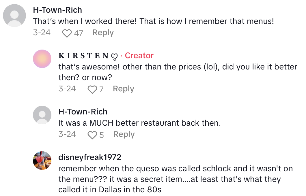 Screenshot 2025 04 17 at 4.46.26 PM Can we bring these prices back?!   Chilis Customer Showed The Crazy Cheap Prices From A 1986 Menu